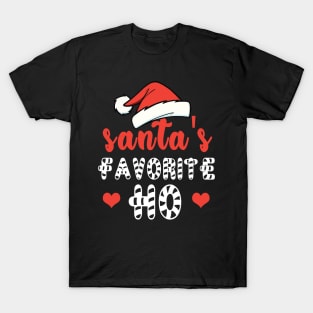 santas favorite ho gifts.funny christmas gifts.christmas gifts T-Shirt